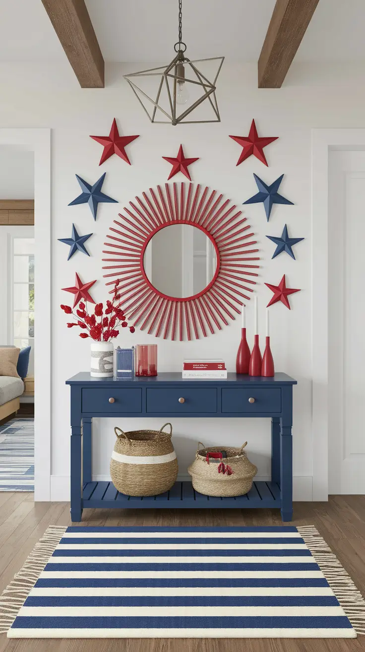 21 Festive 4th of July Entryway Ideas to Welcome Guests in Style