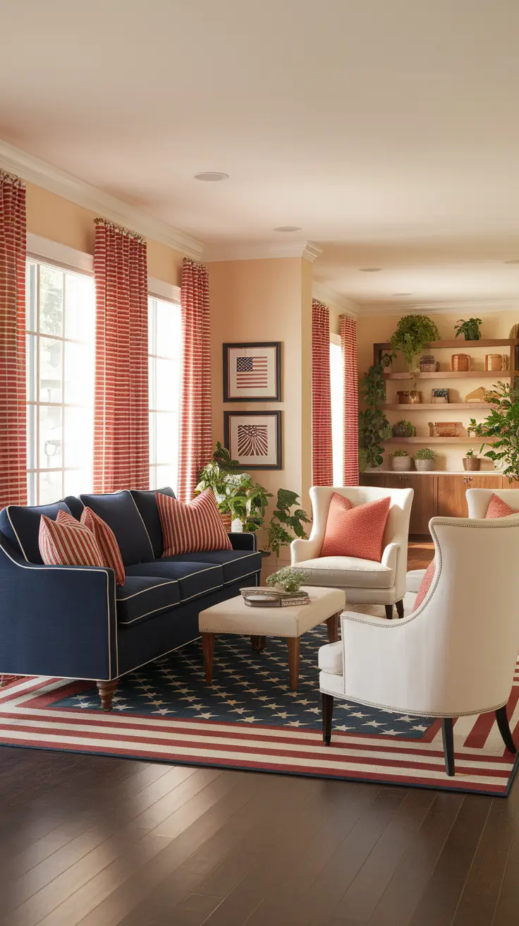 22 Patriotic Home Decor Ideas to Celebrate American Pride