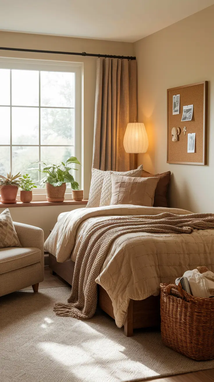 21 Earthy Dorm Room Ideas 2025: Stylish & Cozy Designs for a Modern College Sanctuary
