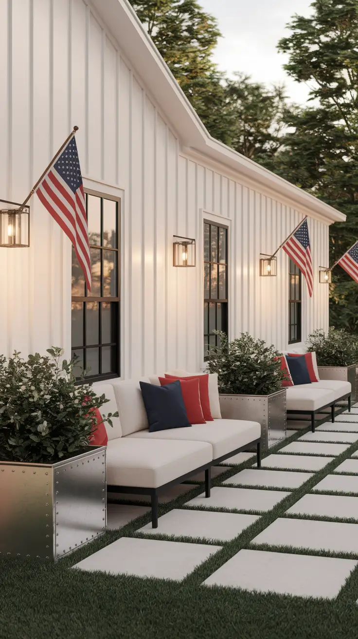 22 Best 4th of July Farmhouse Exterior Ideas to Make Your Home Shine