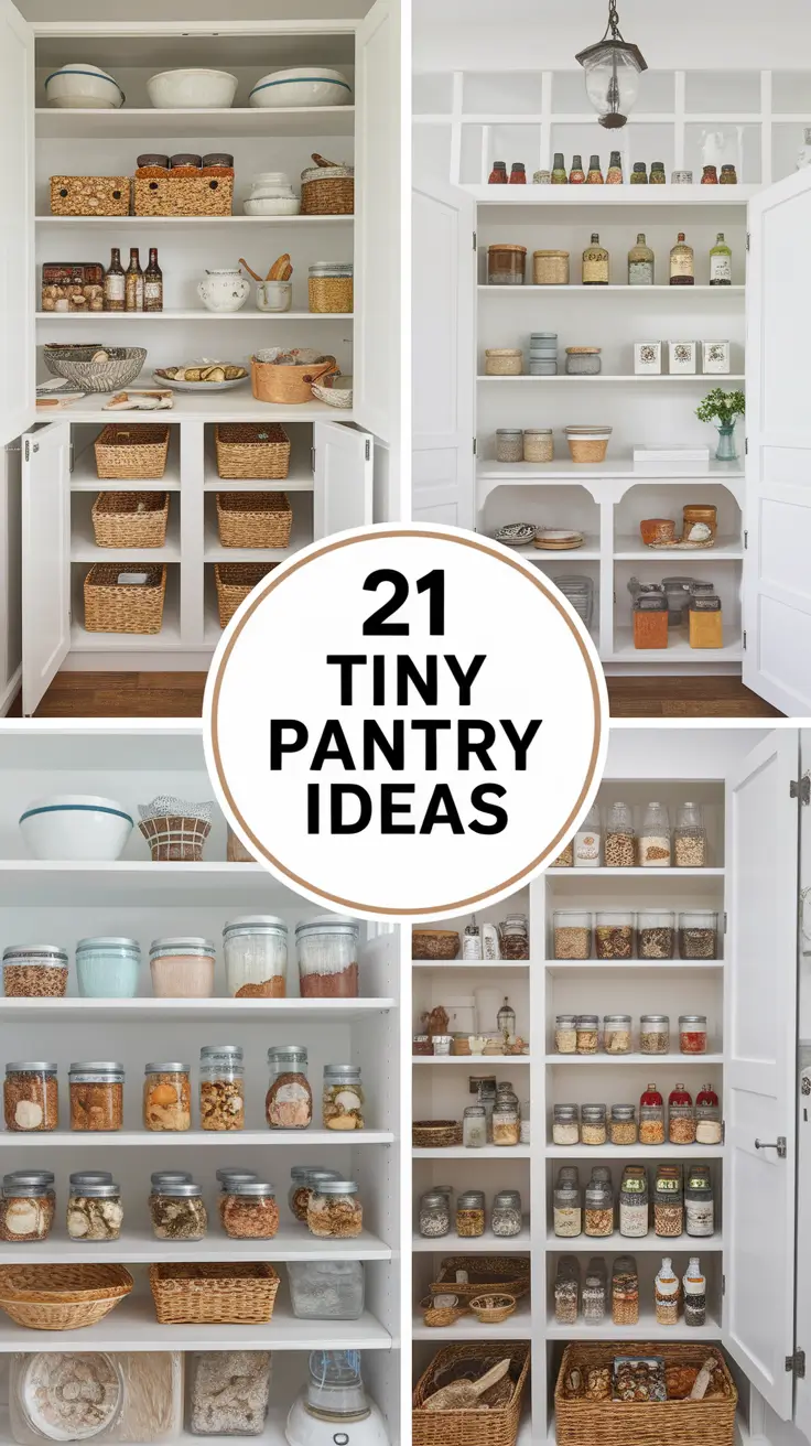 21 Tiny Pantry Ideas: Smart Solutions for Small Spaces