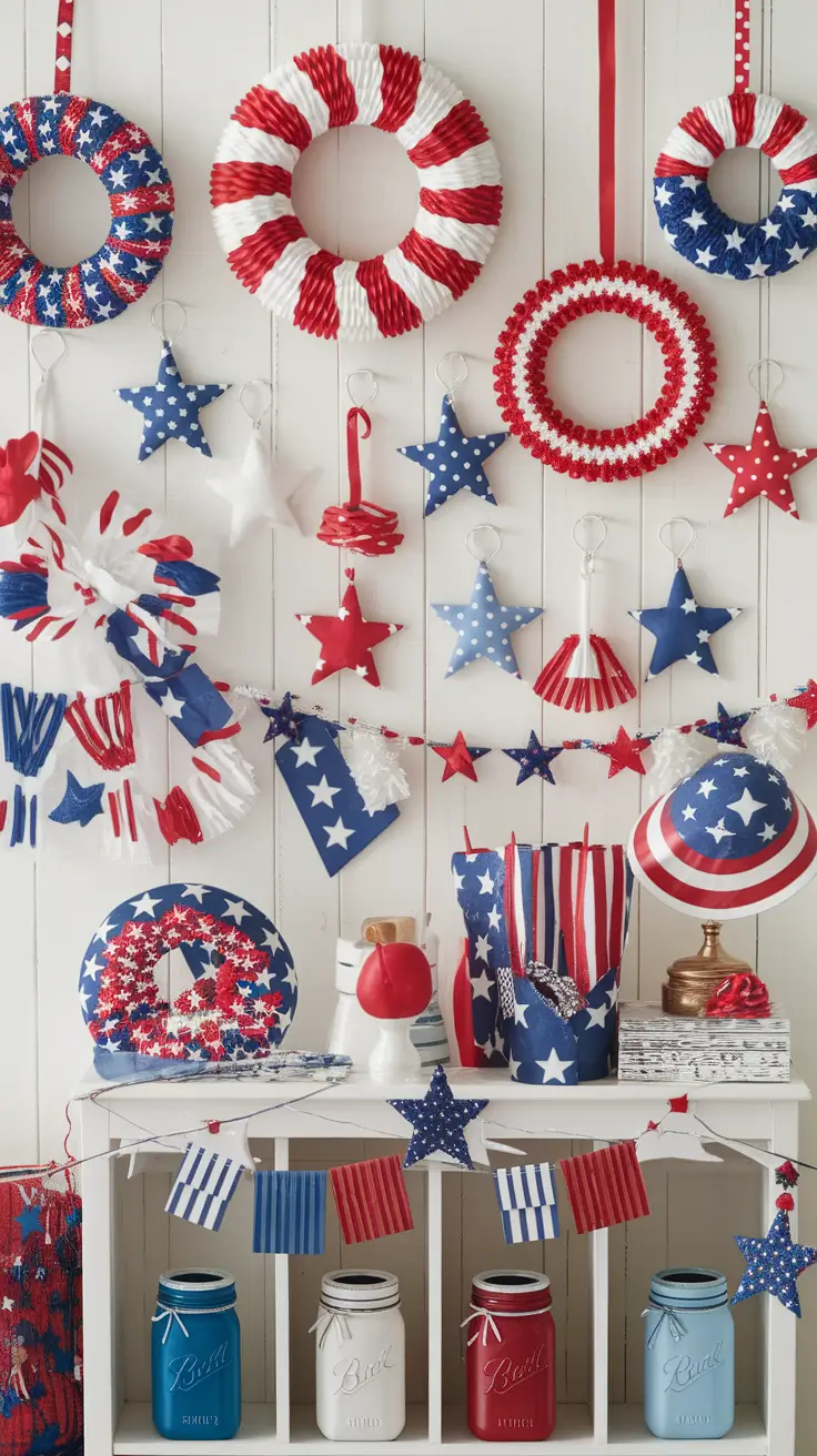 22 Patriotic Home Decor Ideas to Celebrate American Pride