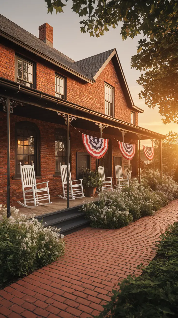 22 Best 4th of July Farmhouse Exterior Ideas to Make Your Home Shine