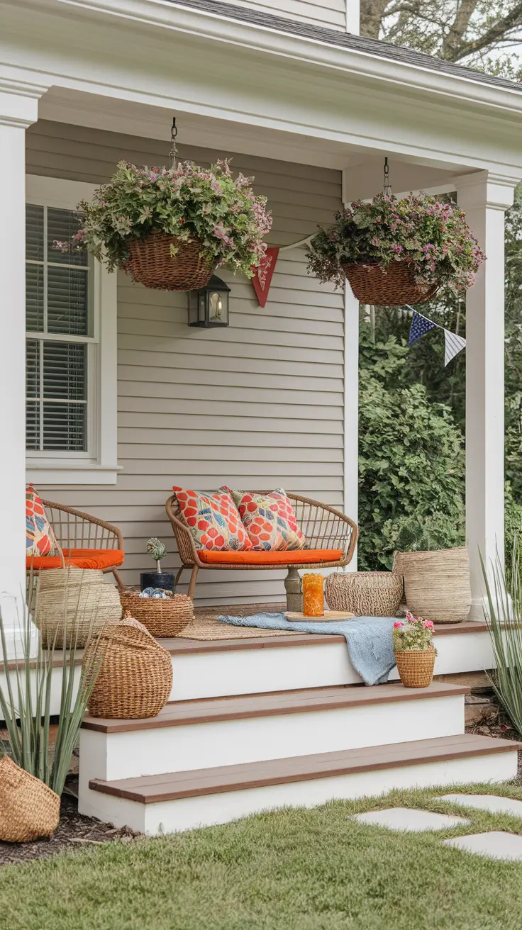 21 Best 4th of July Porch Ideas to Make Your Home Shine with Patriotic Charm
