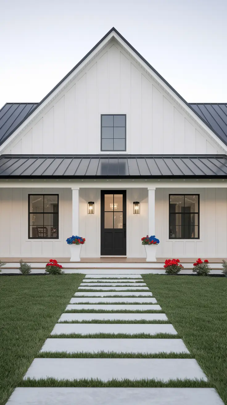 22 Best 4th of July Farmhouse Exterior Ideas to Make Your Home Shine