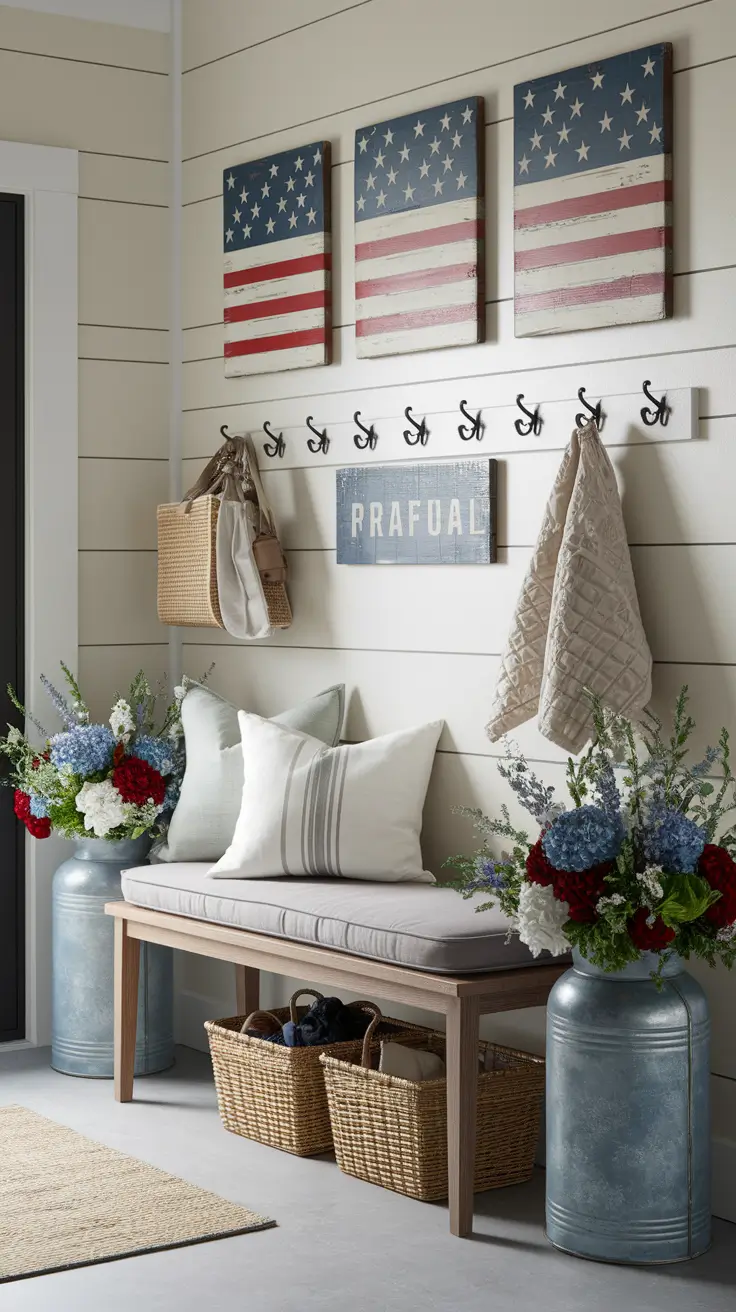 21 Festive 4th of July Entryway Ideas to Welcome Guests in Style