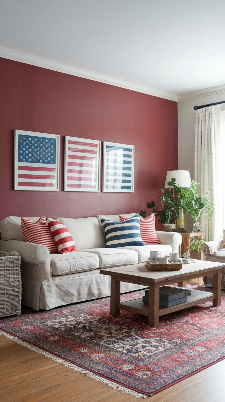 21 4th of July Accent Wall Ideas: Stylish and Festive Designs for Every Room