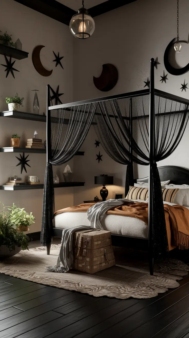 22 Halloween Bedroom Decor 2025: Stylish, Cozy & Spooky Room Ideas