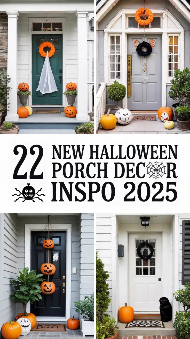 22 New Halloween Porch Decor Inspo 2025: Whimsical, Classy & Easy DIY Ideas