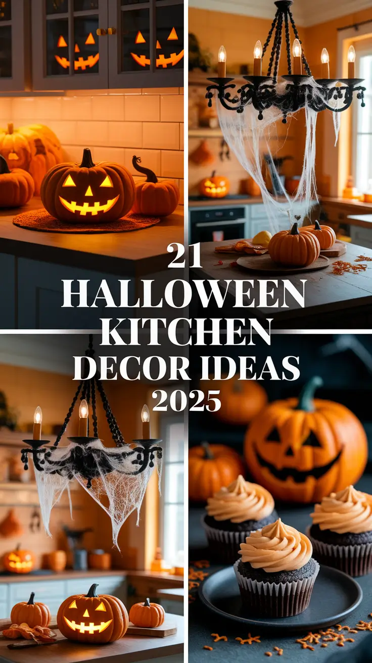21 Halloween Kitchen Decor Ideas 2025: Spooky, Cozy & DIY Inspirations for Every Style