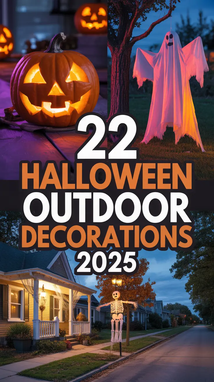 22 Best Halloween Outdoor Decorations 2025: Spooky, Cute & Easy Ideas for Your Porch and Yard
