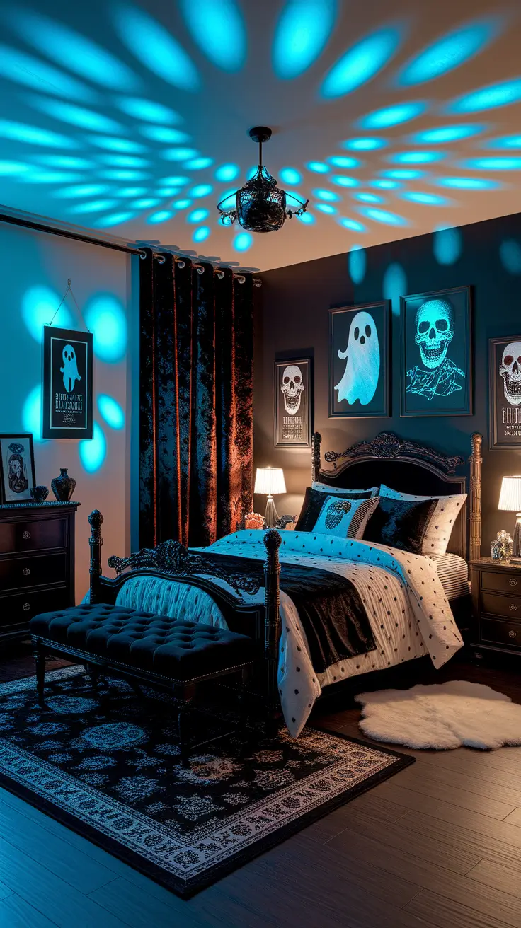22 Halloween Bedroom Decor 2025: Stylish, Cozy & Spooky Room Ideas
