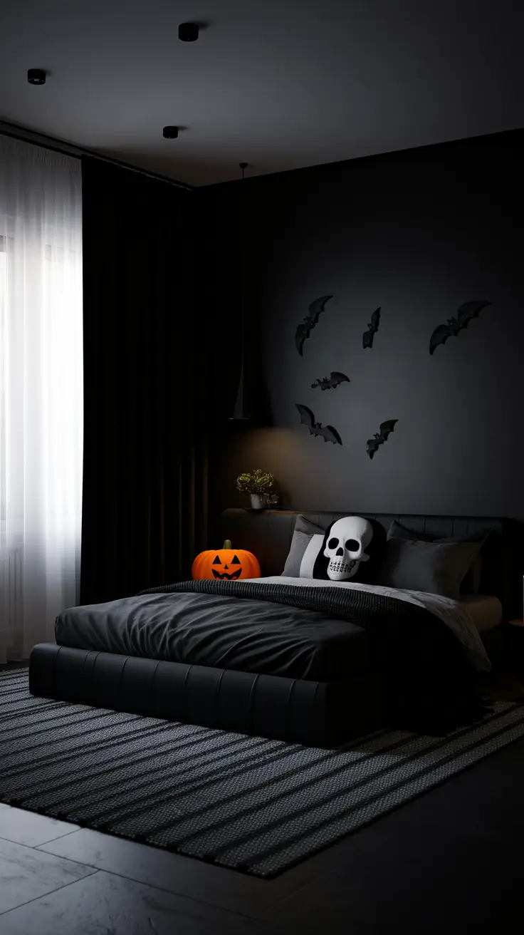 22 Halloween Bedroom Decor 2025: Stylish, Cozy & Spooky Room Ideas