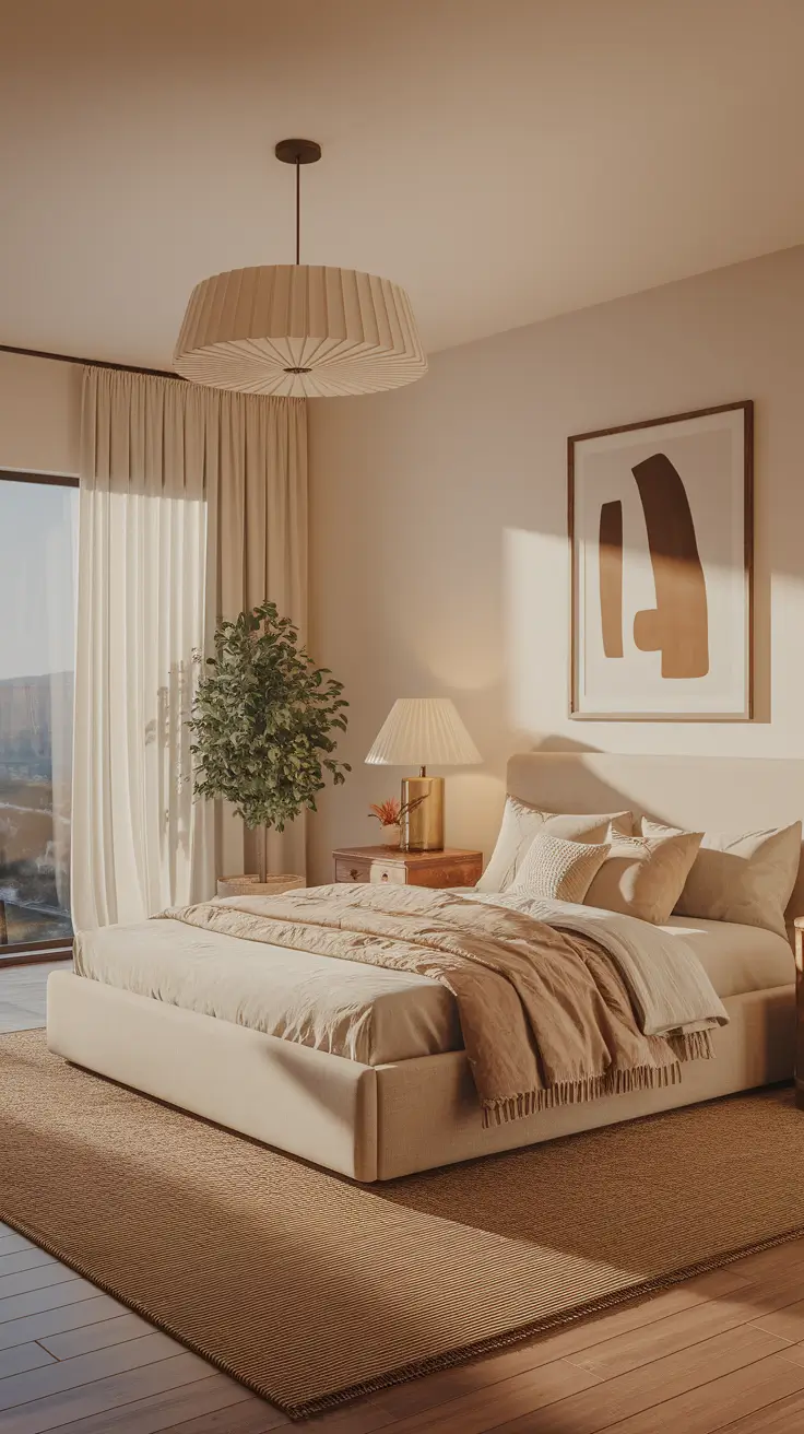 22 Warm Bedroom Ideas 2025: Cozy and Romantic Designs with Earth Tones