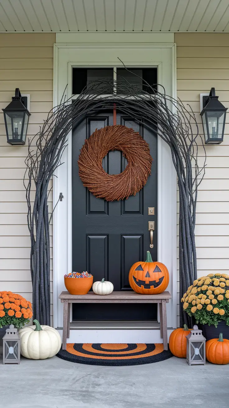22 Halloween Door Ideas 2025: Creative Decorations, Wreaths & DIY Mats