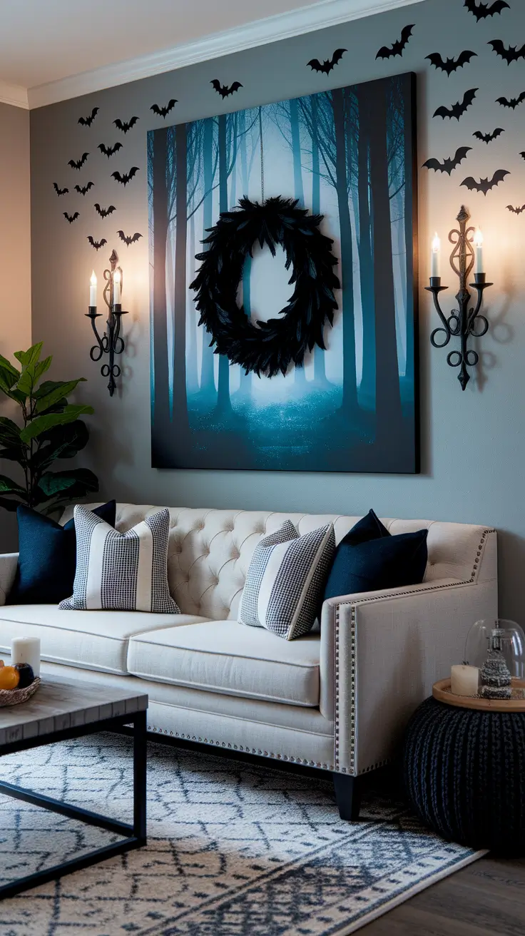 22 Halloween Living Room Decor Ideas 2025: Cozy, Simple & DIY Inspiration