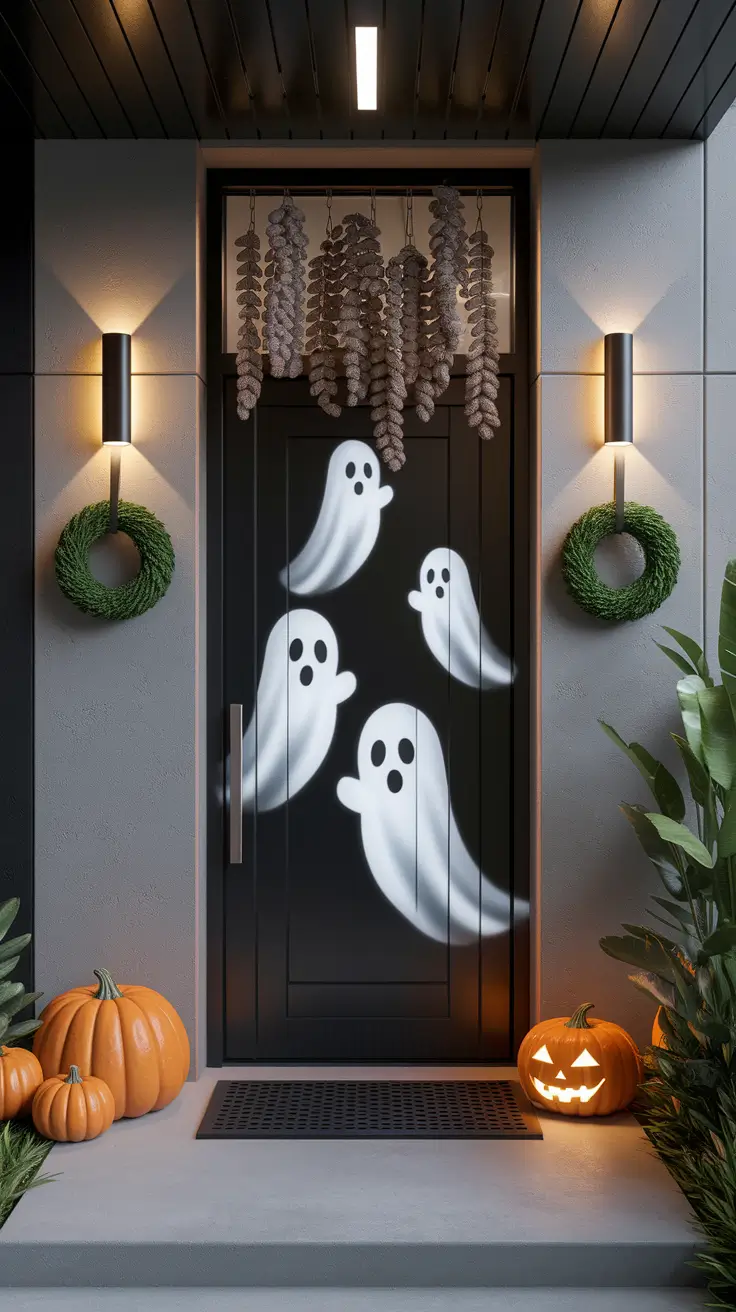 22 Halloween Door Ideas 2025: Creative Decorations, Wreaths & DIY Mats