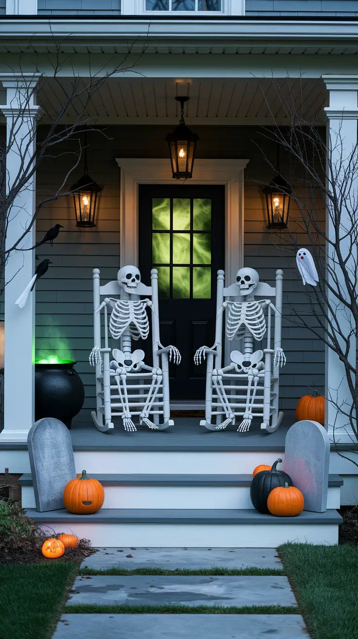 21 Halloween Front Porch Decor Ideas 2025: Spooky Ways to Style Your Entrance