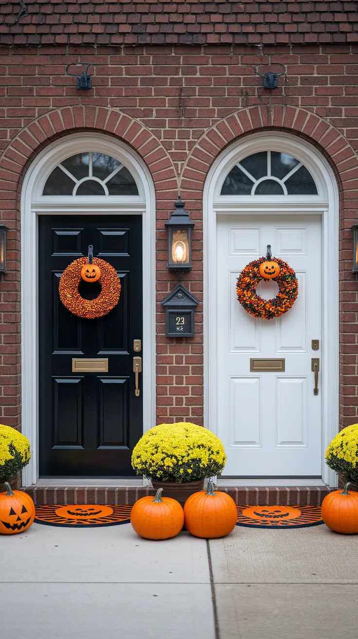 22 Halloween Door Ideas 2025: Creative Decorations, Wreaths & DIY Mats