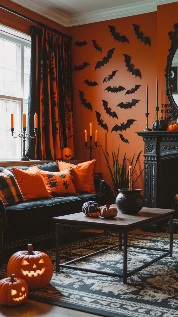 22 Halloween Living Room Decor Ideas 2025: Cozy, Simple & DIY Inspiration
