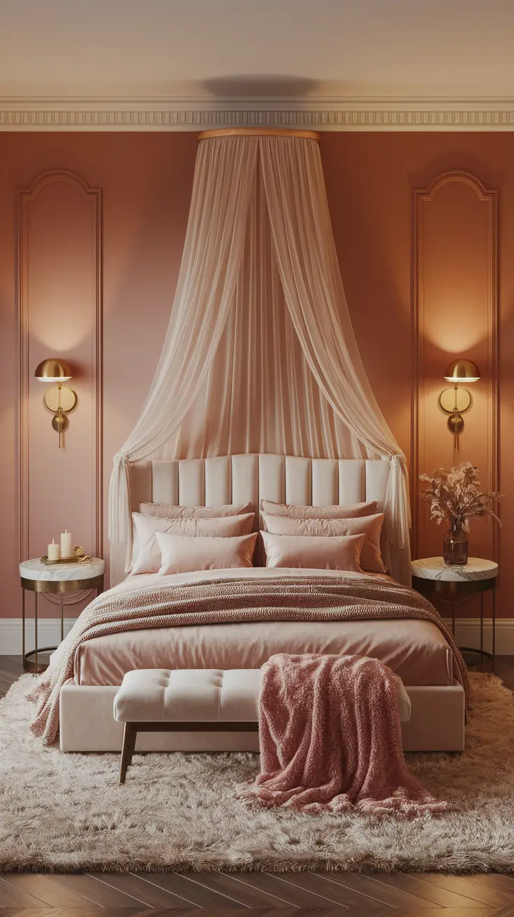 22 Warm Bedroom Ideas 2025: Cozy and Romantic Designs with Earth Tones