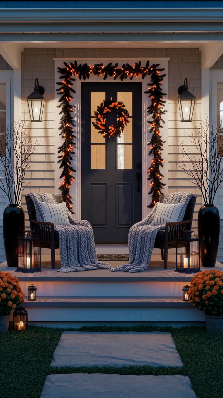 21 Halloween Front Porch Decor Ideas 2025: Spooky Ways to Style Your Entrance