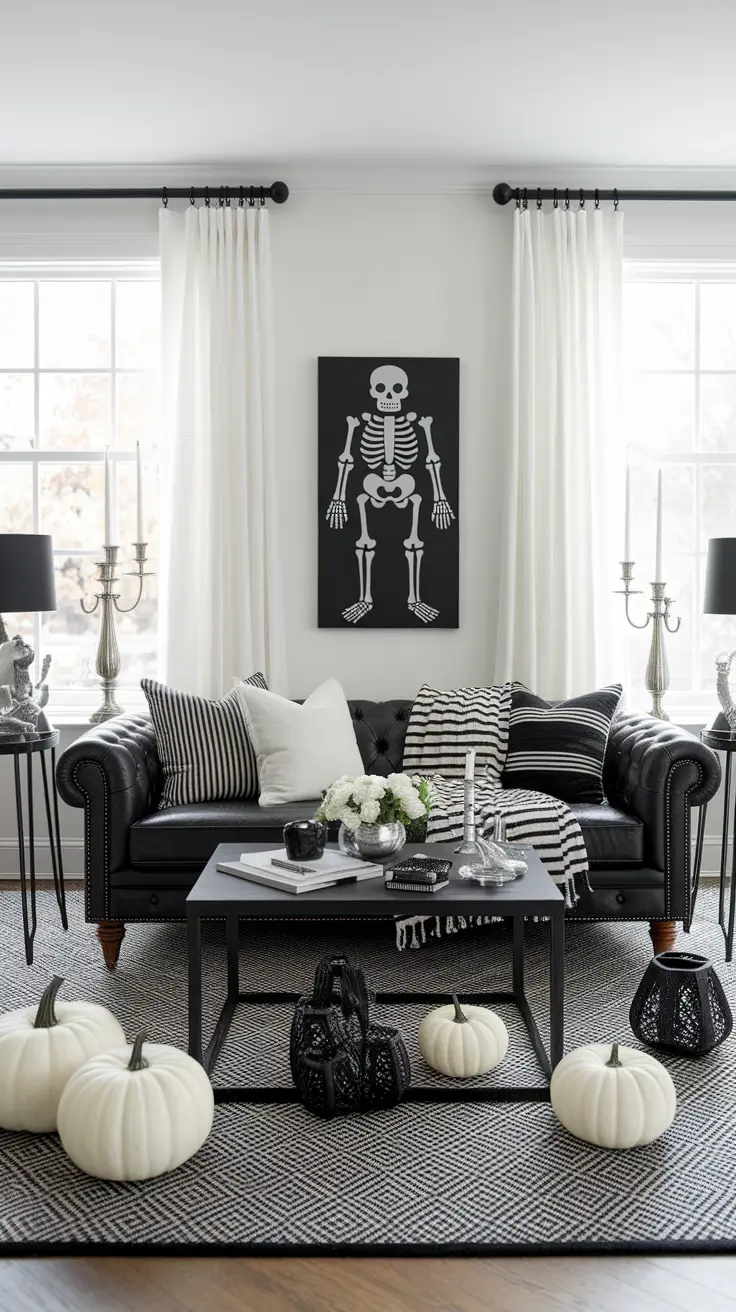 22 Halloween Living Room Decor Ideas 2025: Cozy, Simple & DIY Inspiration