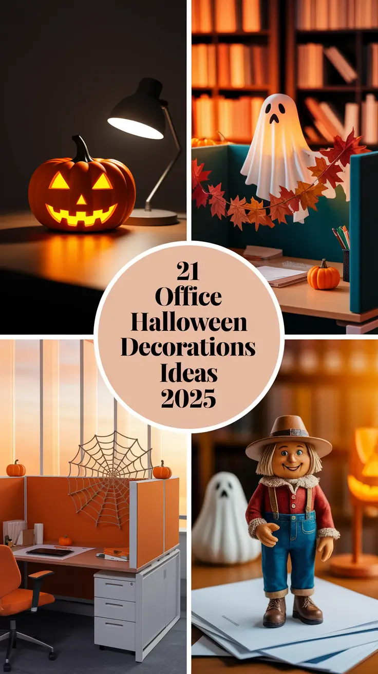 21 Office Halloween Decorations Ideas 2025: Creative Themes, Desk & Door Decor