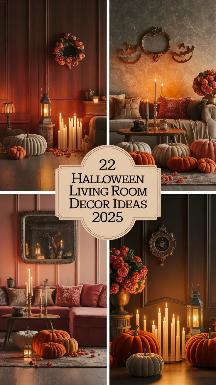 22 Halloween Living Room Decor Ideas 2025: Cozy, Simple & DIY Inspiration