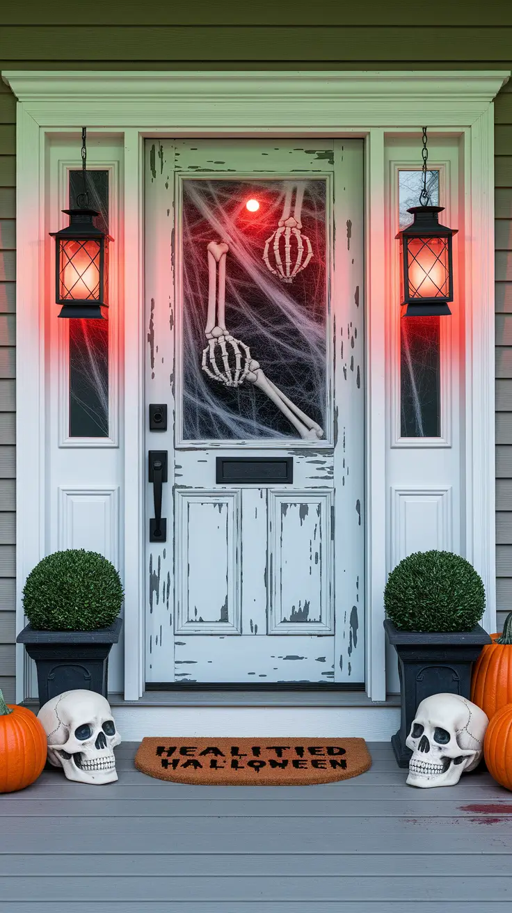 22 Halloween Door Ideas 2025: Creative Decorations, Wreaths & DIY Mats