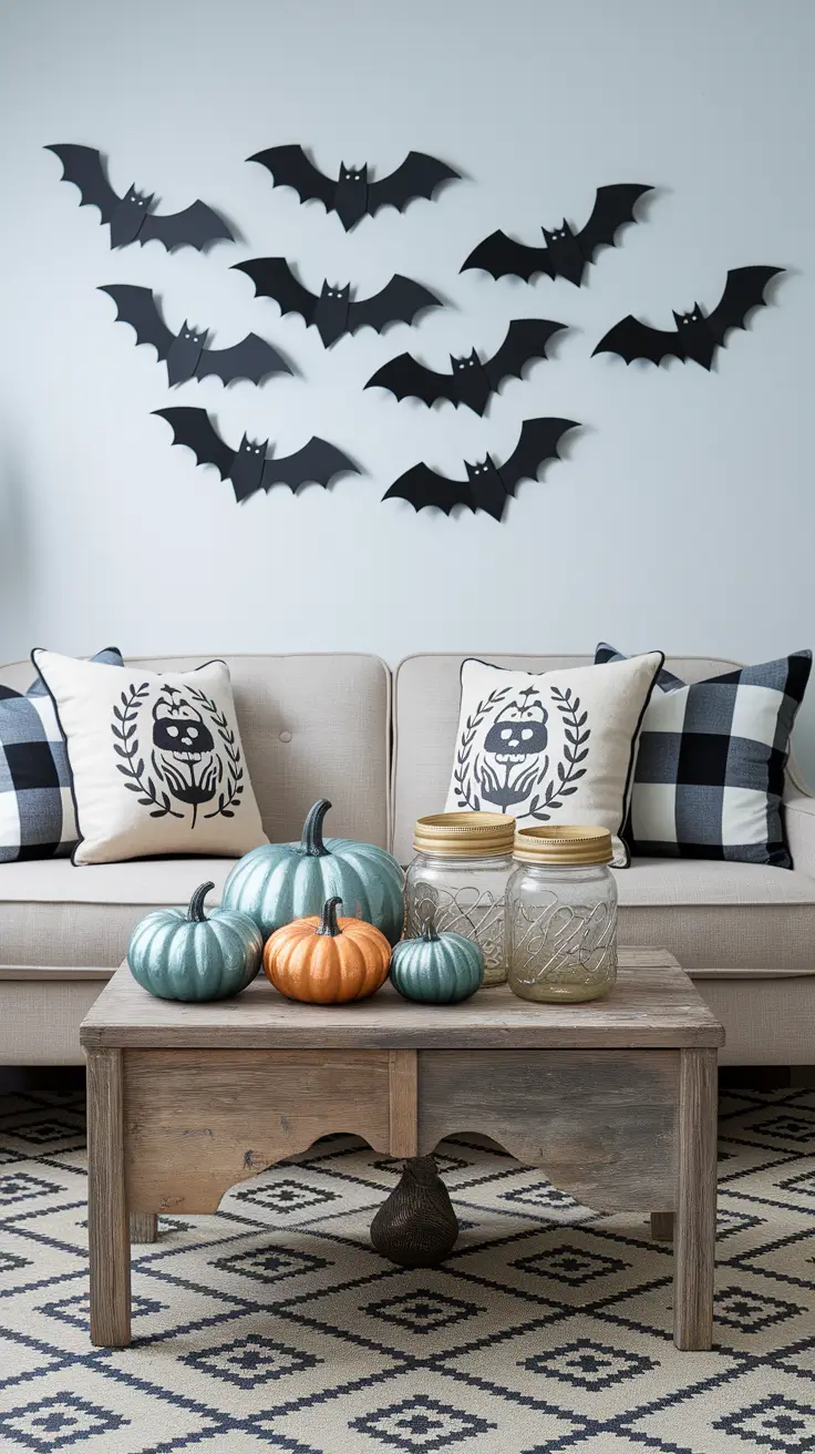 22 Halloween Living Room Decor Ideas 2025: Cozy, Simple & DIY Inspiration