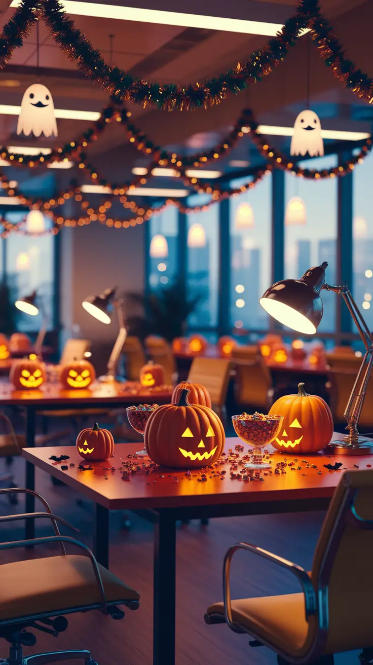 21 Office Halloween Decorations Ideas 2025: Creative Themes, Desk & Door Decor