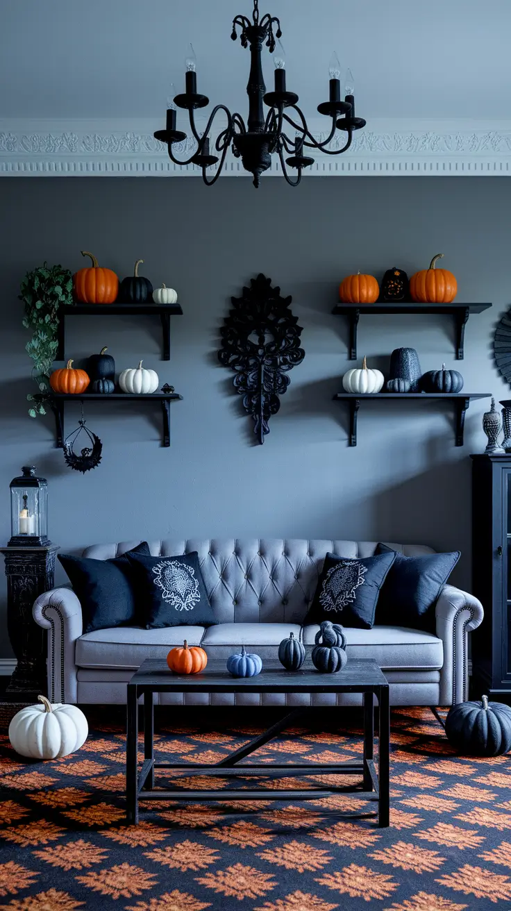 22 Halloween Living Room Decor Ideas 2025: Cozy, Simple & DIY Inspiration