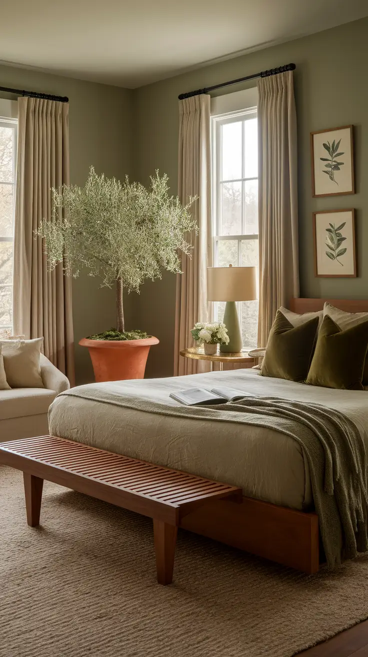 22 Warm Bedroom Ideas 2025: Cozy and Romantic Designs with Earth Tones