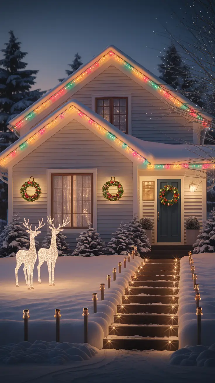 21 Outdoor Christmas Lights 2025: Classy, Colorful & Easy Ideas
