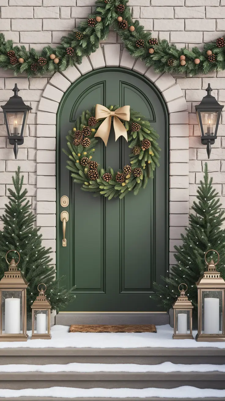 21 Christmas Wreaths for Front Door Ideas 2025: Elegant, Rustic, and DIY Inspiration