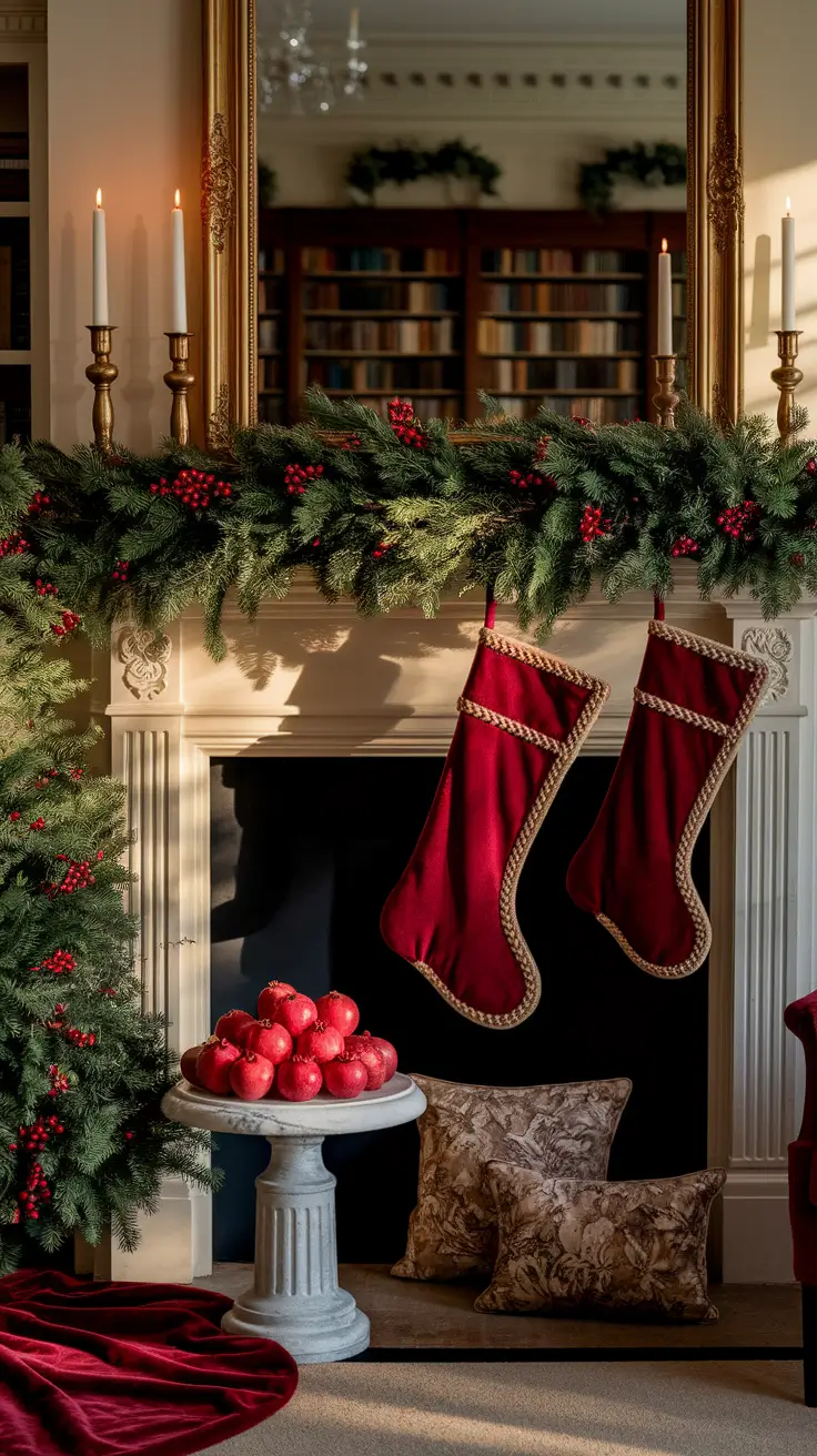 21 Christmas Mantle Decor Ideas 2025: Rustic, DIY, and Elegant Fireplace Inspiration