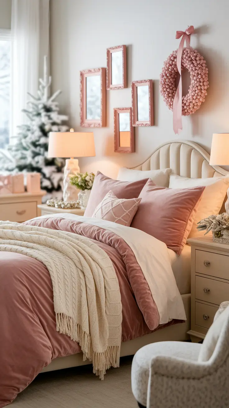 22 Christmas Bedroom Decor Ideas 2025: Cozy, DIY, and Aesthetic Holiday Inspiration
