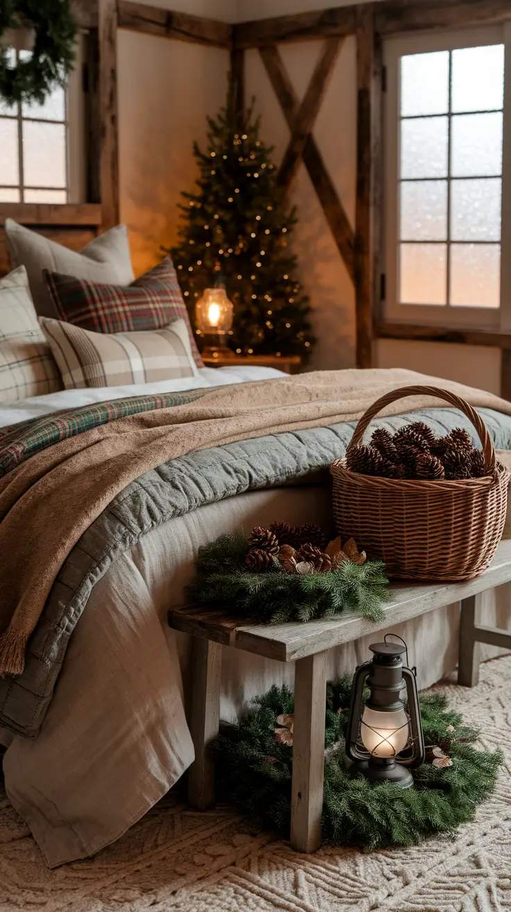 22 Christmas Bedroom Decor Ideas 2025: Cozy, DIY, and Aesthetic Holiday Inspiration