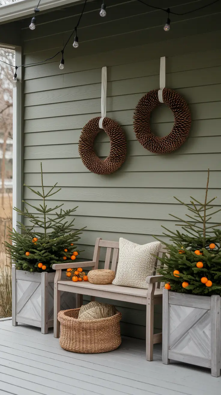 22 Christmas Entryway Ideas 2025: Front Porch, Foyer & Modern Table Decor