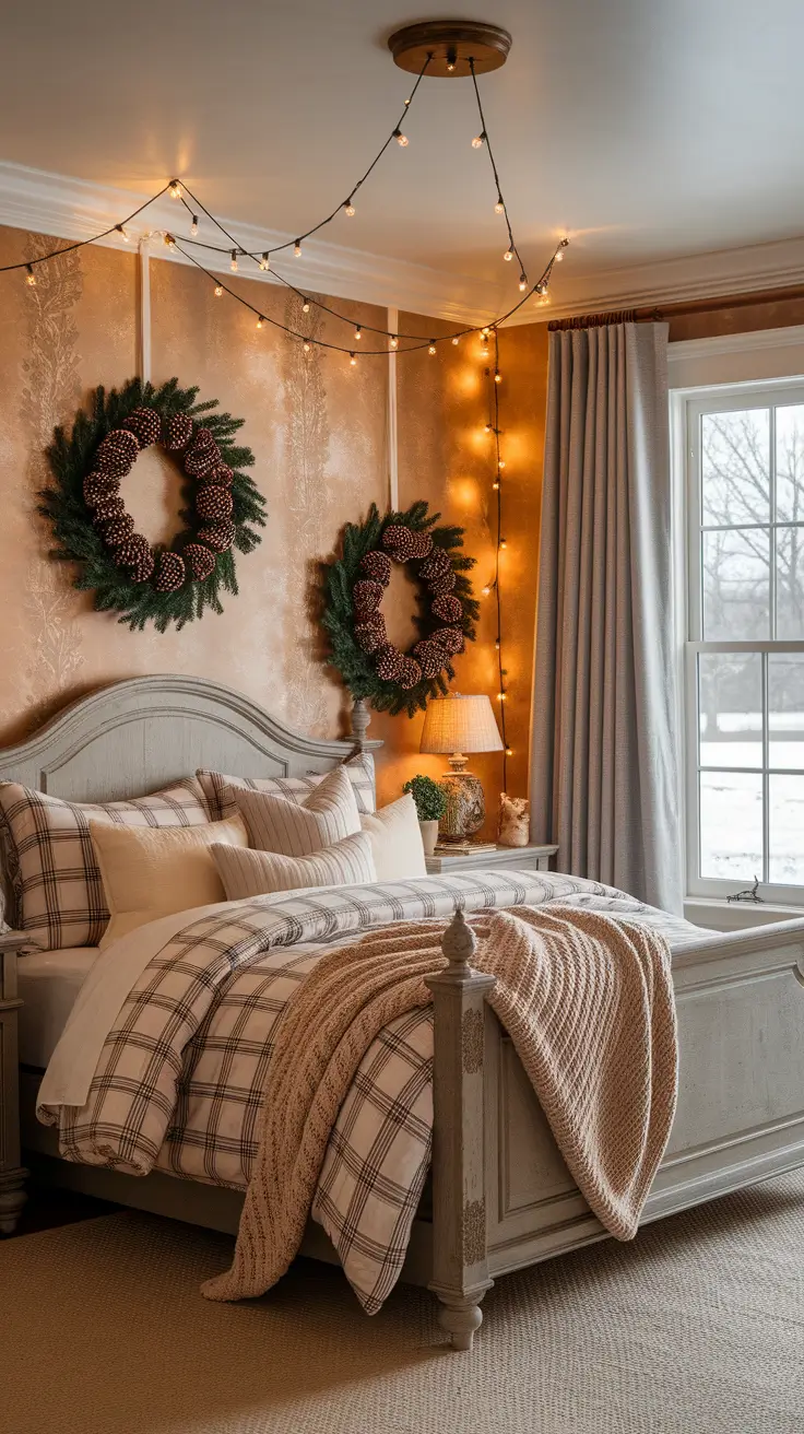 22 Christmas Bedroom Decor Ideas 2025: Cozy, DIY, and Aesthetic Holiday Inspiration