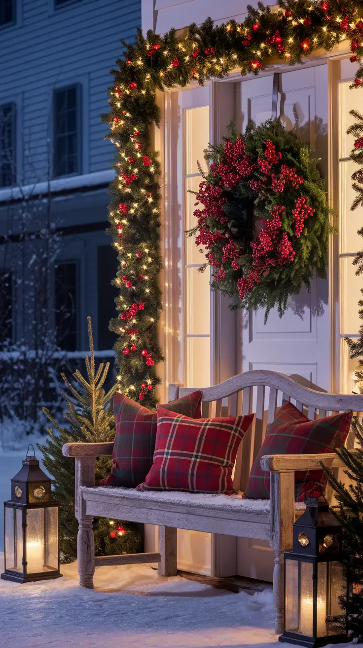 21 Red and White Christmas Lights 2025: Outdoor House and Tree Decoration Ideas
