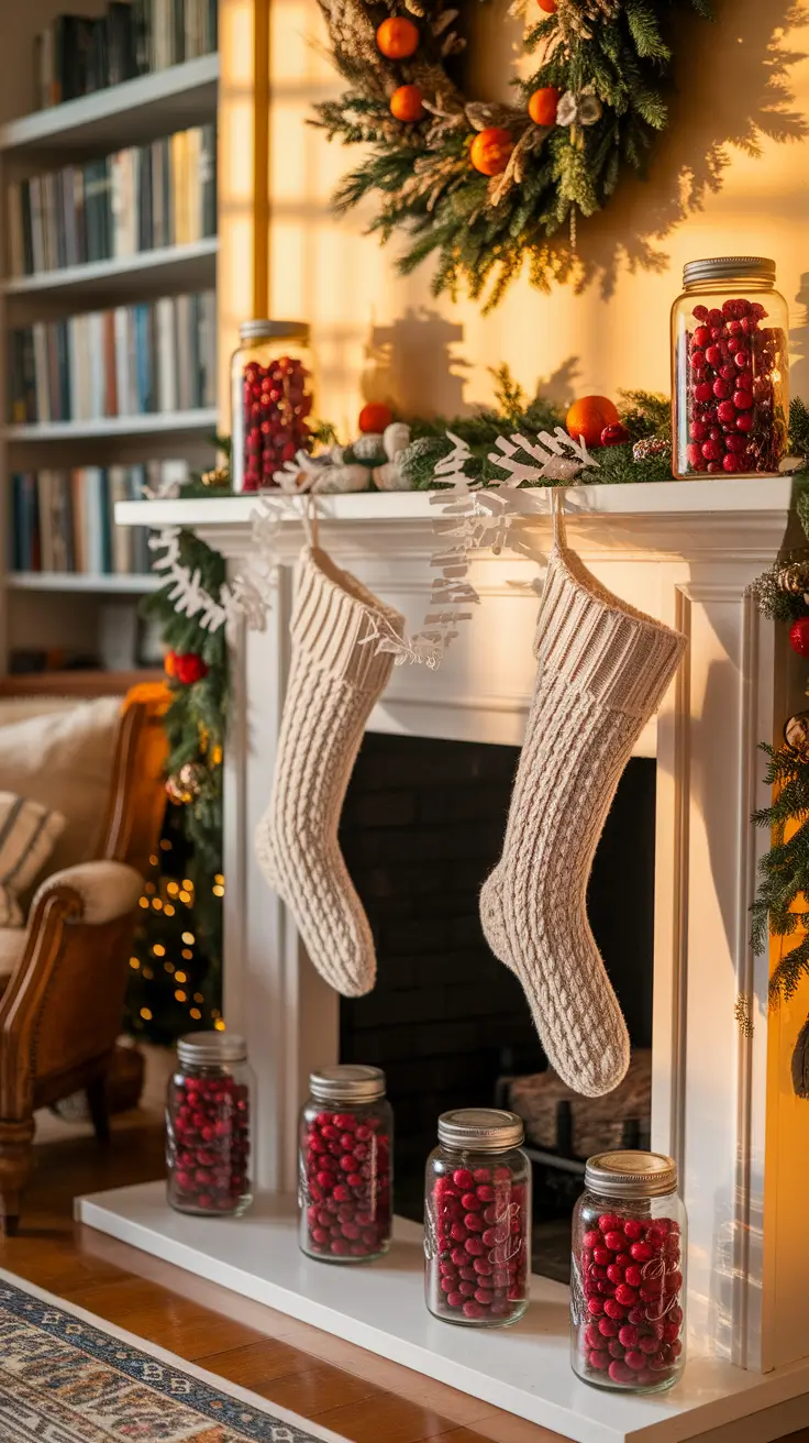 21 Christmas Mantle Decor Ideas 2025: Rustic, DIY, and Elegant Fireplace Inspiration
