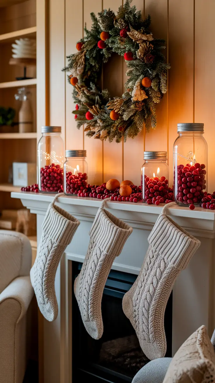 21 Christmas Mantle Decor Ideas 2025: Rustic, DIY, and Elegant Fireplace Inspiration