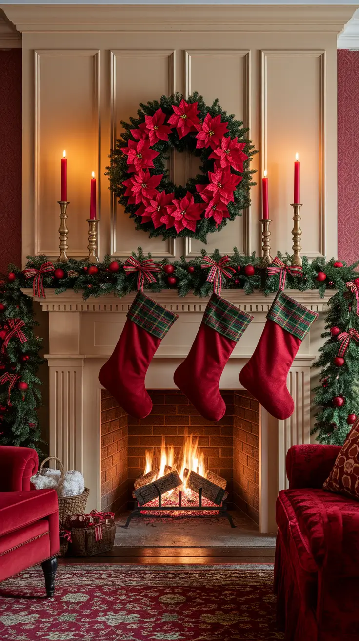 21 Christmas Mantle Decor Ideas 2025: Rustic, DIY, and Elegant Fireplace Inspiration
