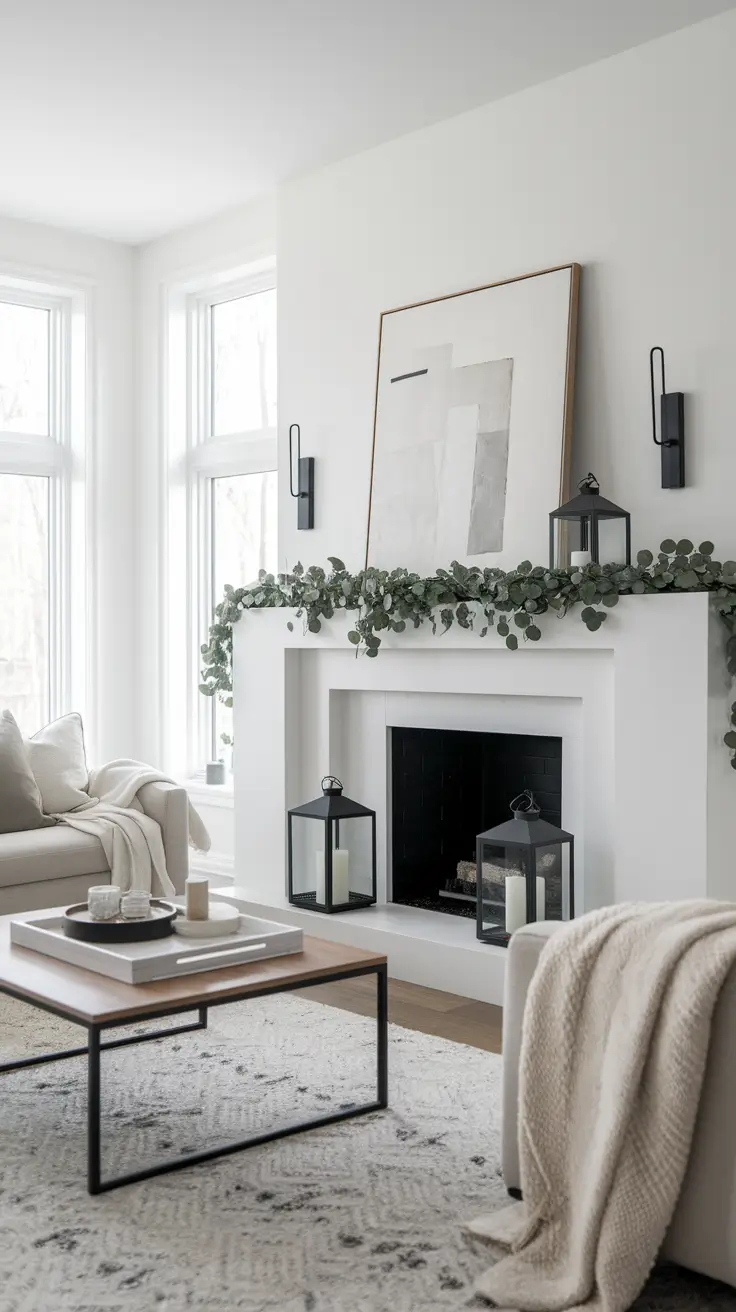 22 Christmas Fireplace Decor Ideas 2025: Cozy and Modern Holiday Inspiration