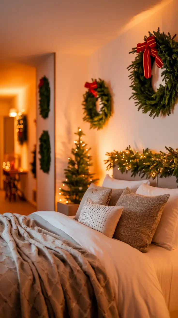 22 Christmas Bedroom Decor Ideas 2025: Cozy, DIY, and Aesthetic Holiday Inspiration