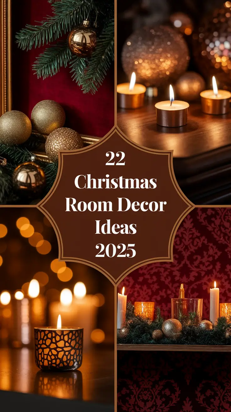 22 Christmas Room Decor Ideas 2025: DIY, Aesthetic and Festive Bedroom Inspiration