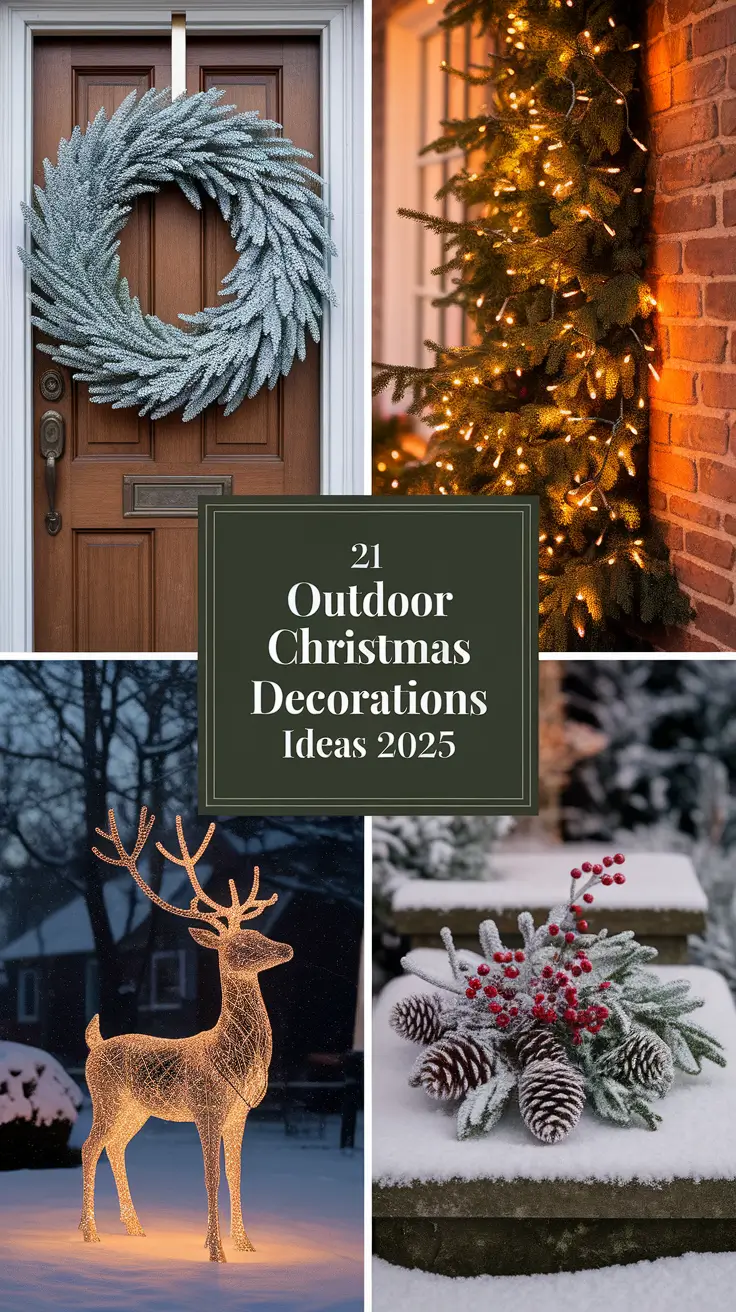 21 Outdoor Christmas Decorations Ideas 2025: Easy, Classy & Budget-Friendly