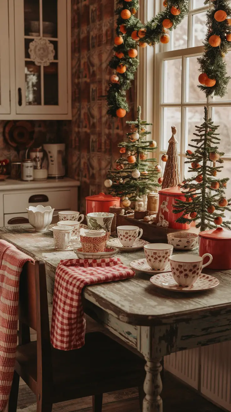 22 Vintage Christmas Decor Ideas 2025: Cozy, Farmhouse & DIY Inspiration